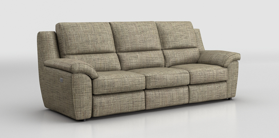 Gottano - 4 seater with 2 electric recliners